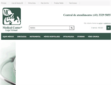 Tablet Screenshot of medicalcenterbr.com.br